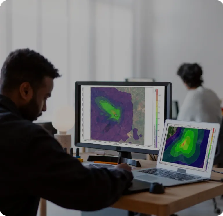 estudo de dispersão atmosférica